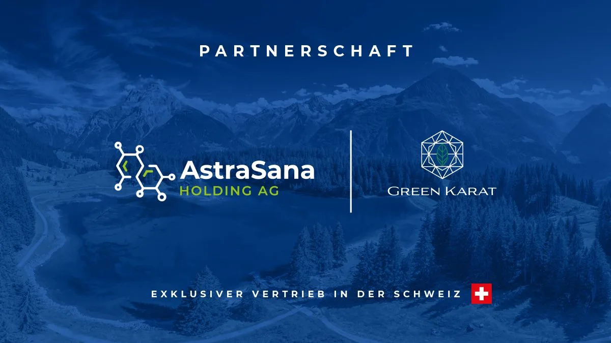 Astrasana wird exklusiver Vertriebspartner von Green Karat in der Schweiz
